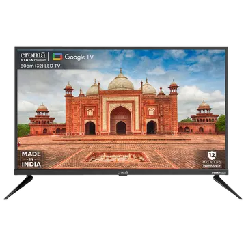 Croma 80 cm (32 inch) HD Ready Google TV with Dolby Audio (2024 Model)