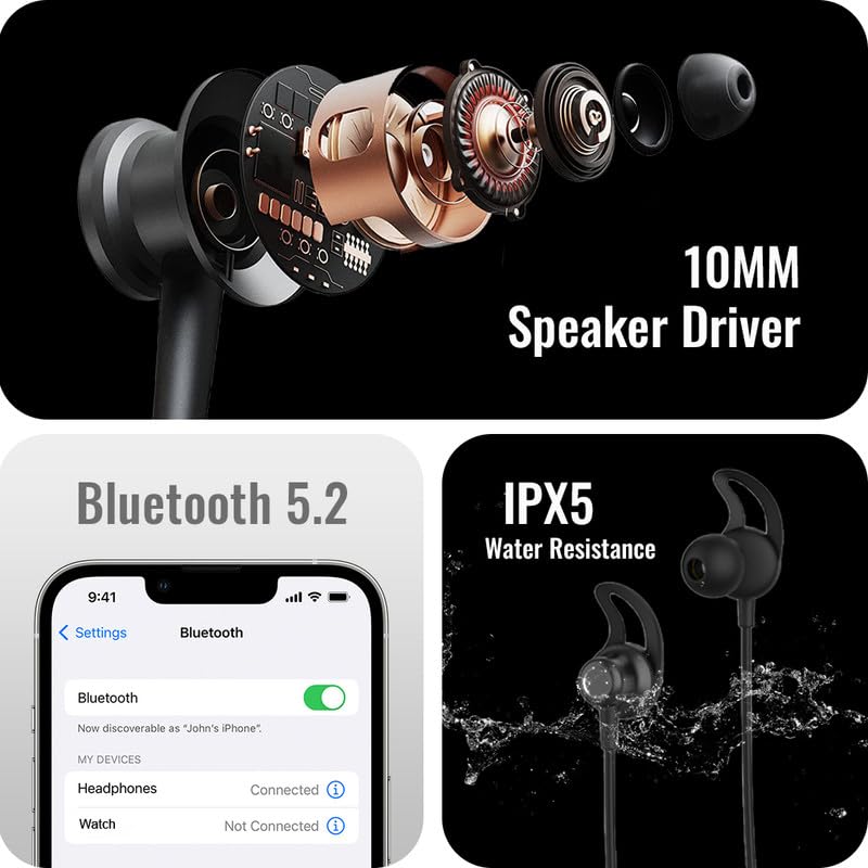 Tecsox Tecband Pulse 300 Wireless Neckband / Head Phone  