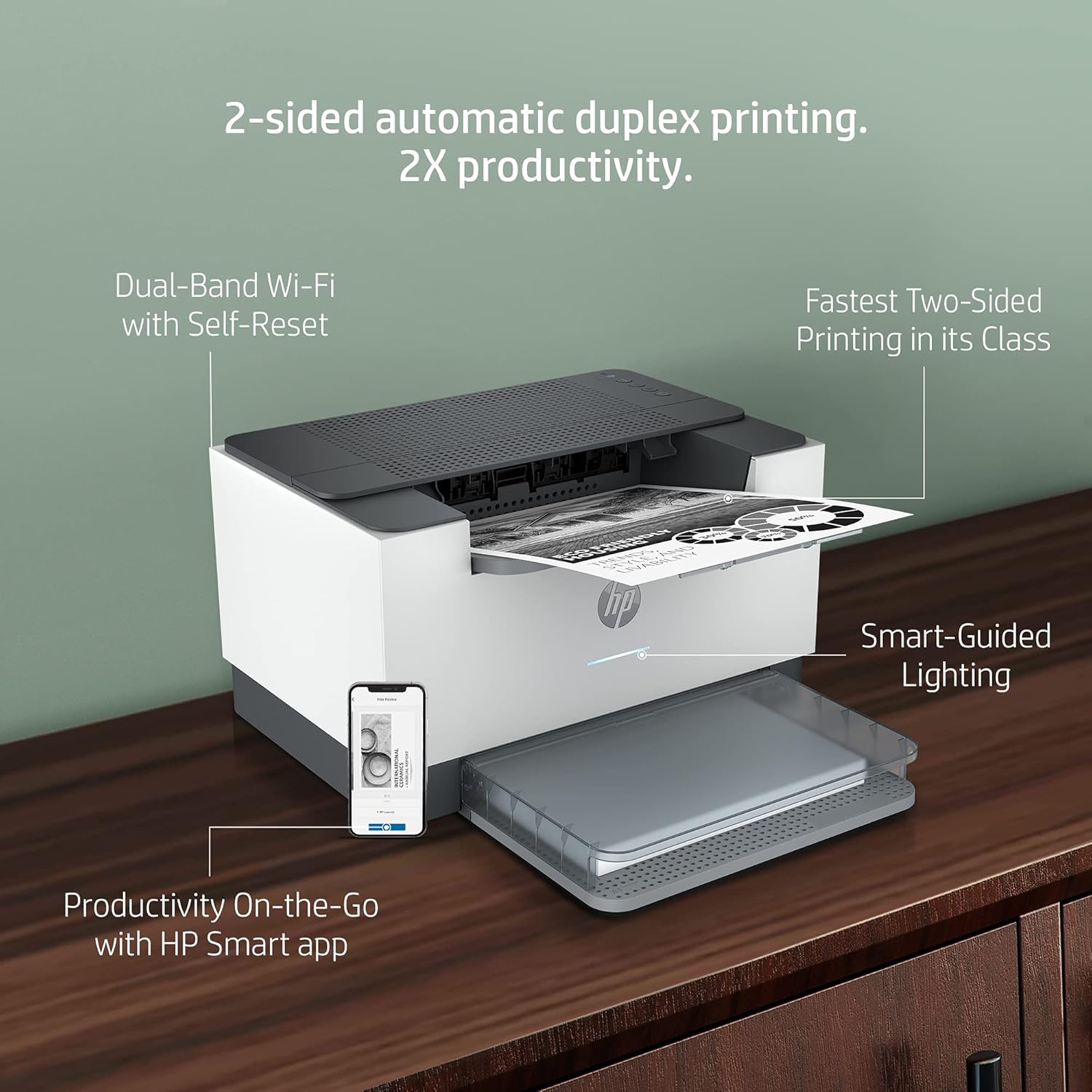 HP M208dw Printer 1 Pcs 