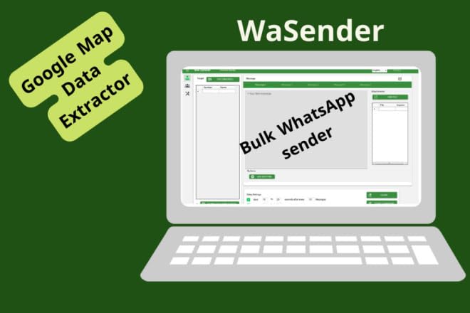 WA Bulk Sender / WhatsApp Sender 5.0.8 Software for One Year  